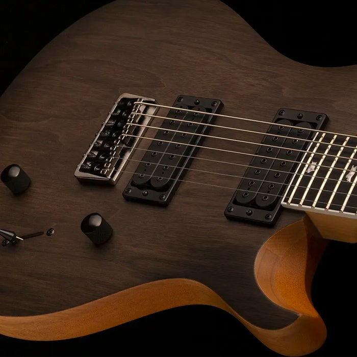 GUITARRA ELECTRICA PRS SE MARK HOLCOMB "SVN" 7 CUERDAS MH77WSANA WALNUT SATIN
