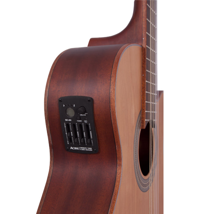 GUITARRA ELECTROACUSTICA TEXAS C39SSWE-MN CUERDA NYLON