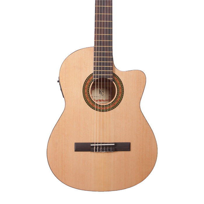 GUITARRA ELECTROACUSTICA TEXAS KC39CEQ-N CUERDA NYLON