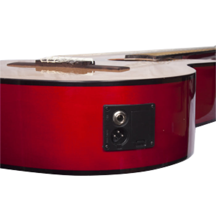 GUITARRA ELECTROACUSTICA TEXAS KC39CEQ-N CUERDA NYLON