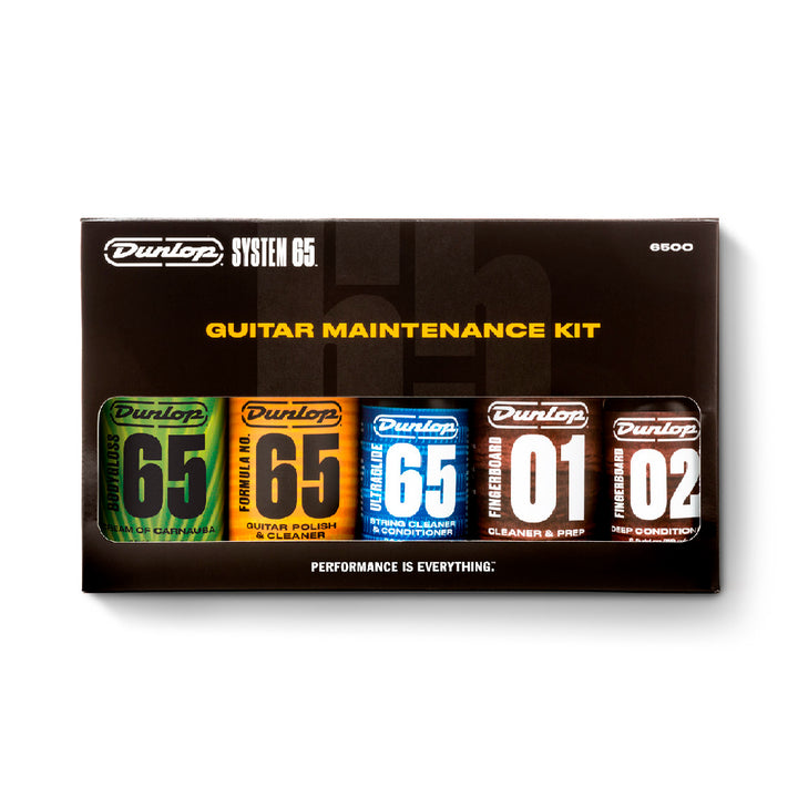 KIT MANTENIMIENTO GUITARRA DUNLOP, 5 UNIDADES 6500