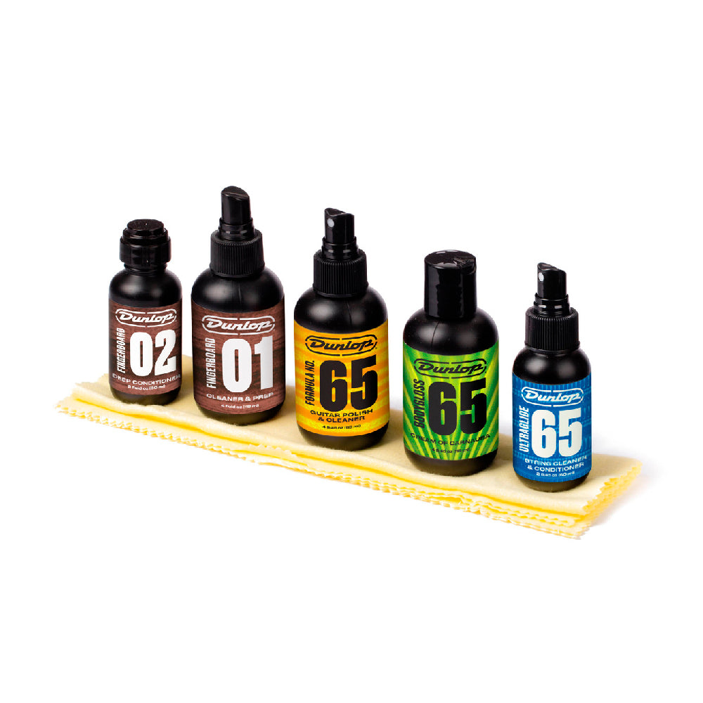 KIT MANTENIMIENTO GUITARRA DUNLOP, 5 UNIDADES 6500
