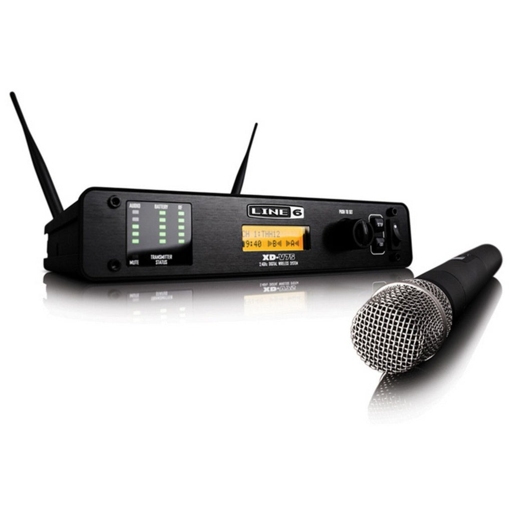 MICROFONO LINE 6 XD-V75 VOCES INHALAMBRICO DIGITAL DE MANO