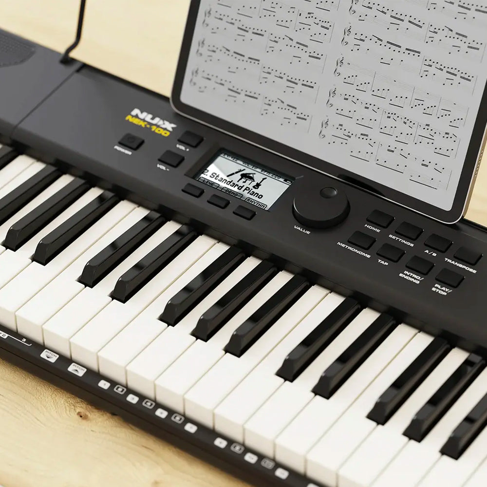 ORGANETA NUX NEK-100, 5 OCTAVAS, CON ADAPTADOR