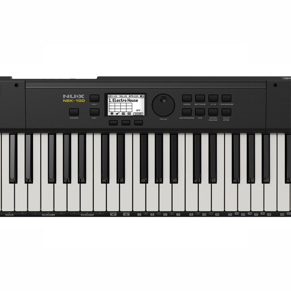 ORGANETA NUX NEK-100, 5 OCTAVAS, CON ADAPTADOR