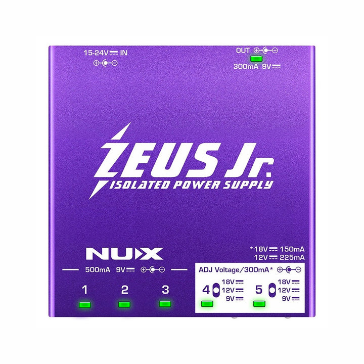 POWER SUPPLY NUX ZEUS JR NIP-Z6
