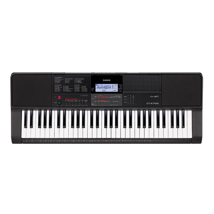 ORGANETA CASIO CT-X700, 5 OCTAVAS CON USB,CON ADAPTADOR