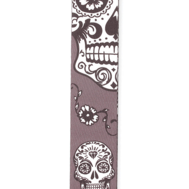 CORREA GUITARRA ELECTRICA DADDARIO P20W1412 SUGAR SKULLS, BLACK