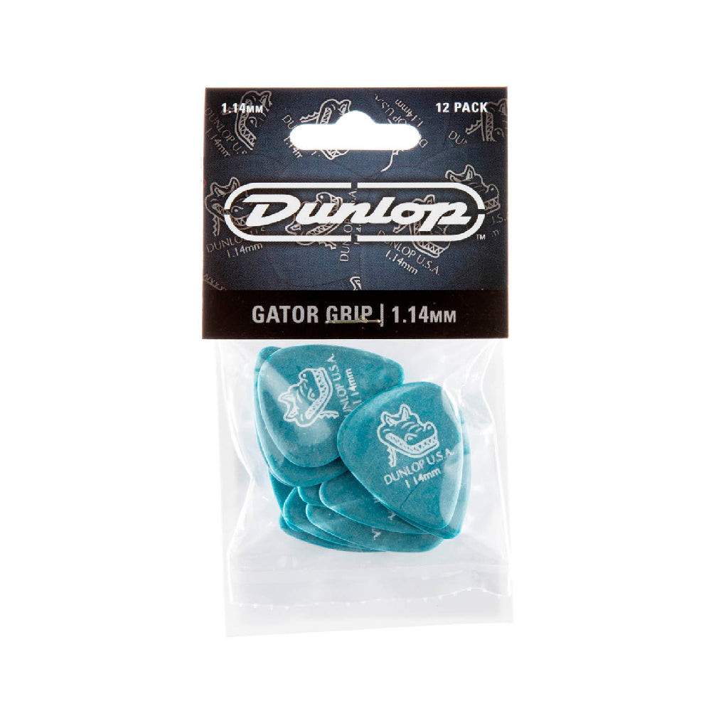 PICK GATOR GRIP DUNLOP 417P1.14, 1.14, 12 UNIDADES