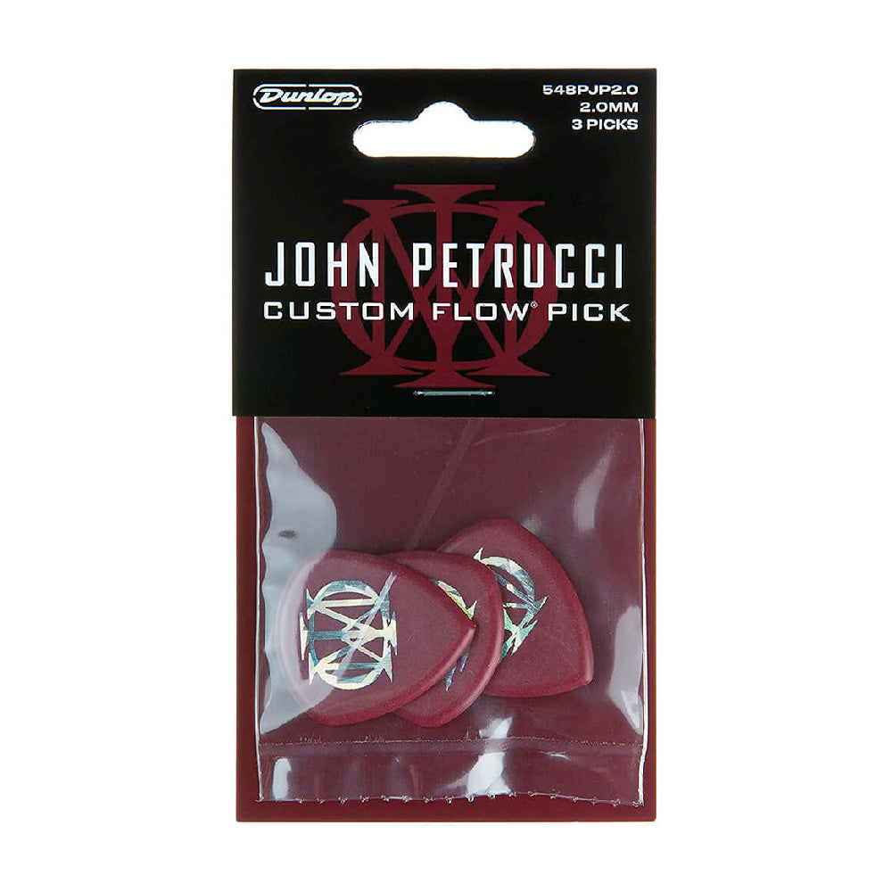 PICK DUNLOP JOHN PETRUCCI FLOW, 548PJP2.0 3 UNIDADES