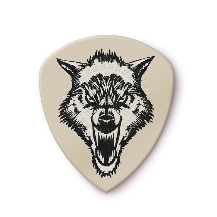 PICK DUNLOP JAMES HETFIELD WHITE FANG, 1.0, PH122P1.0 6 UNIDADES