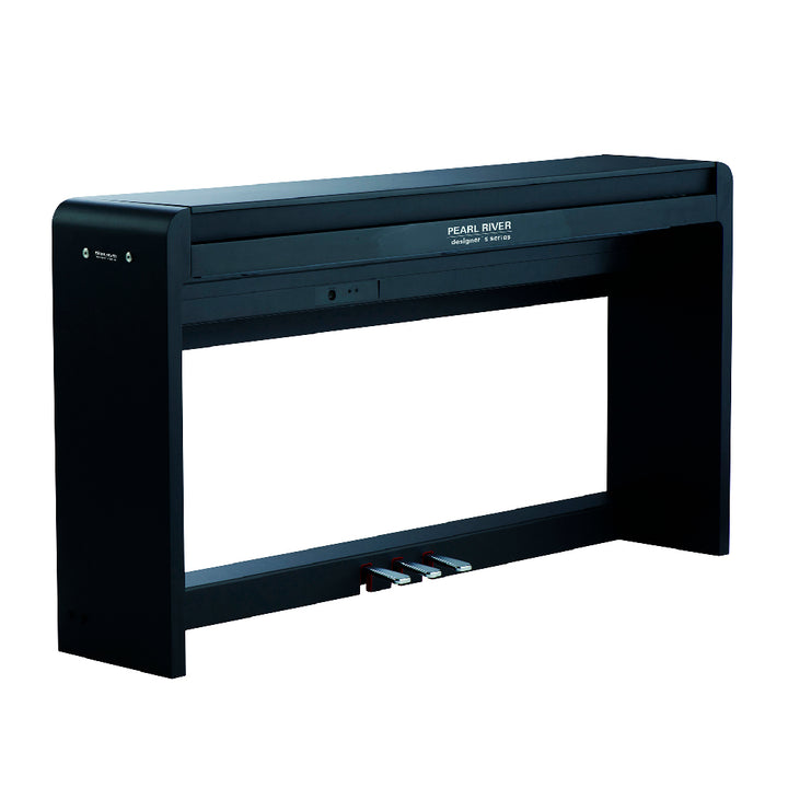 PIANO DIGITAL PEARL RIVER PRK-80, 88 TECLAS CON MUEBLE, DESIGNERS SERIES, BLACK