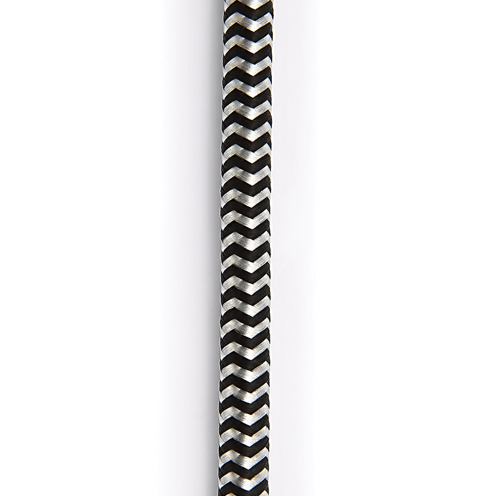 CABLE 3 MT. INSTRUMENTO D'ADDARIO, BRAIDED, BLACK GREY PW-BG-10BG