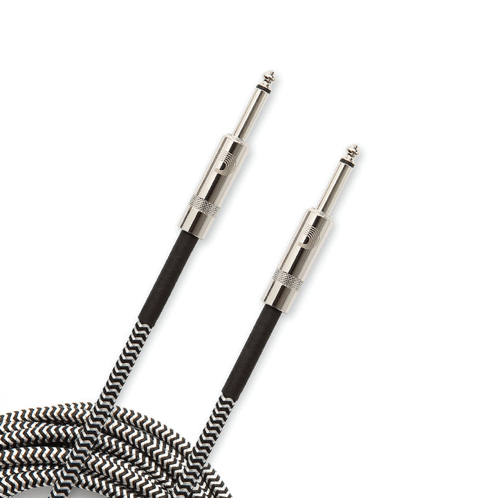 CABLE 3 MT. INSTRUMENTO D'ADDARIO, BRAIDED, BLACK GREY PW-BG-10BG