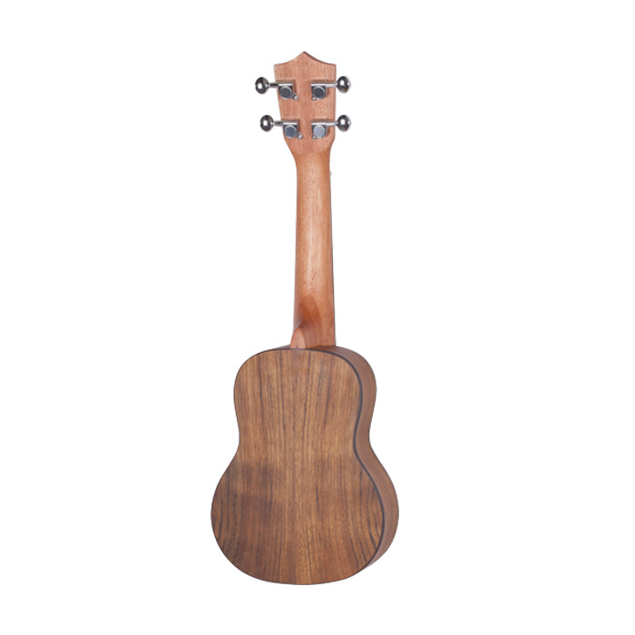 UKELELE SOPRANO ELECTROACUSTICO TEXAS KU-WM-SE, CON FORRO