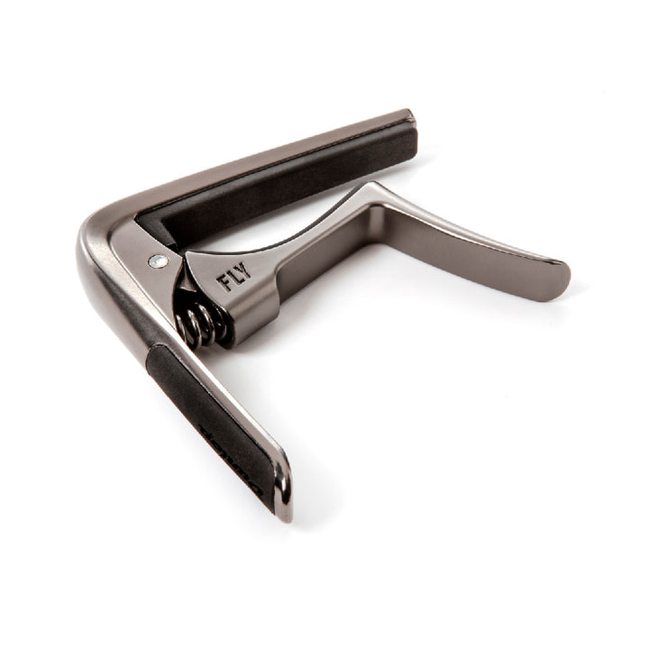 CAPO DUNLOP TRIGGER FLY CURVED, GUN METAL 63CGM