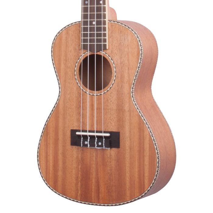 UKELELE CONCIERTO ELECTROACUSTICO TEXAS KU-MH-CE, CON FORRO