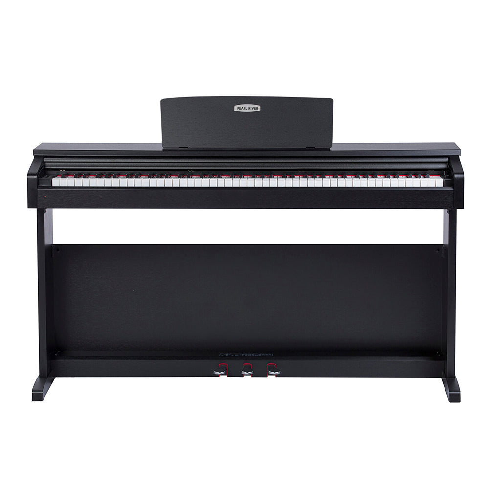 PIANO DIGITAL PEARL RIVER V-05, 88 TECLAS CON MUEBLE, EDUCATION SERIES, BLACK