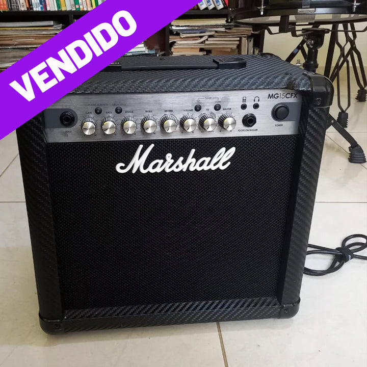AMPLIFICADOR DE GUITARRA ELECTRICA MARSHALL MG15CFX (USADO)