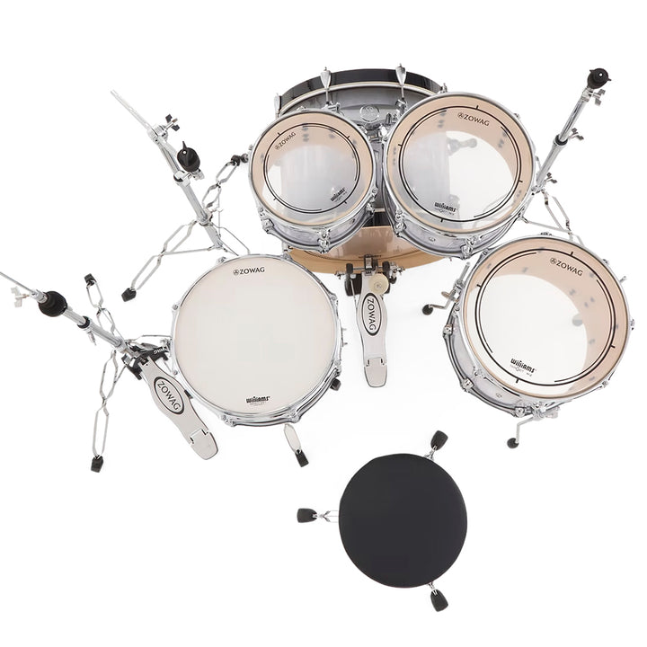 BATERIA 5 PIEZAS ZOWAG, Z4 SERIES BIRCH, Z4 ROCK, SWEET TIGER