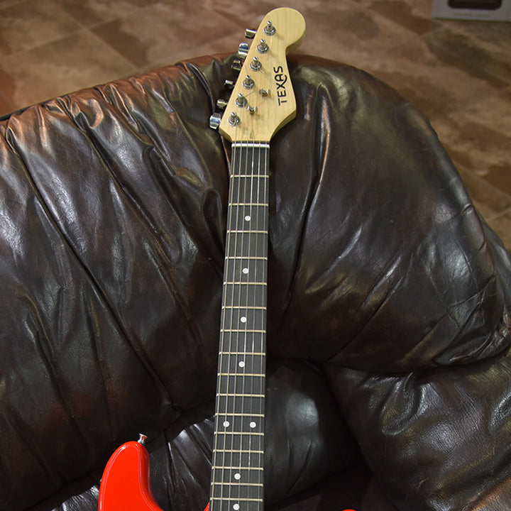 GUITARRA ELECTRICA TEXAS E10W-S-R, RED