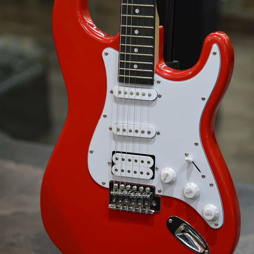GUITARRA ELECTRICA TEXAS E10W-S-R, RED