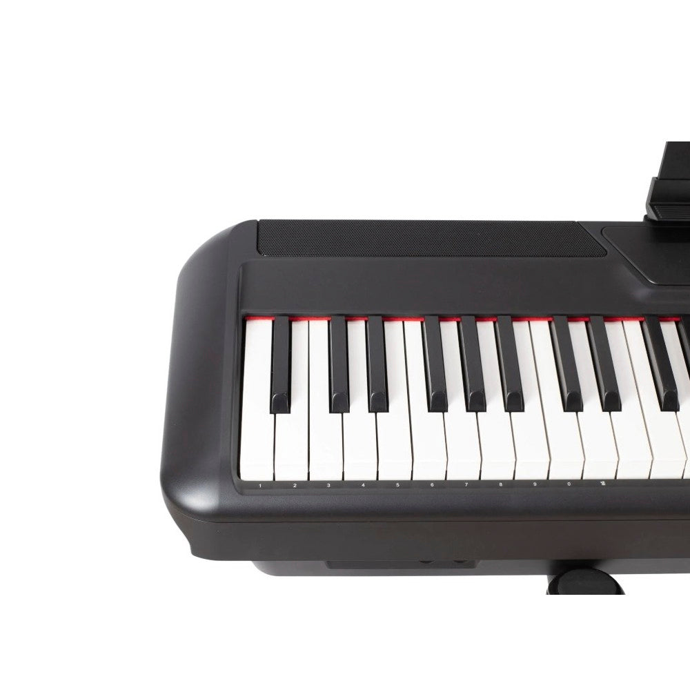 PIANO DIGITAL PEARL RIVER P-60 + PEDAL, 88 TECLAS, PORTABLE SERIES, BLACK