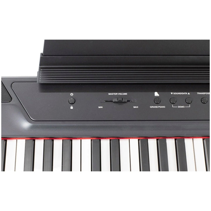 PIANO DIGITAL PEARL RIVER P-60 + PEDAL, 88 TECLAS, PORTABLE SERIES, BLACK