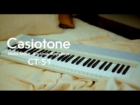 ORGANETA CASIO CT-S1BK, 5 OCTAVAS CON USB,CON ADAPTADOR