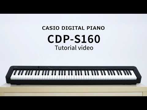 PIANO DIGITAL CASIO CDP-S160RD, 7 OCTAVAS