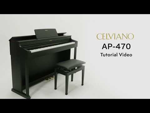 PIANO DIGITAL CASIO CELVIANO AP-470BK, 7 OCTAVAS