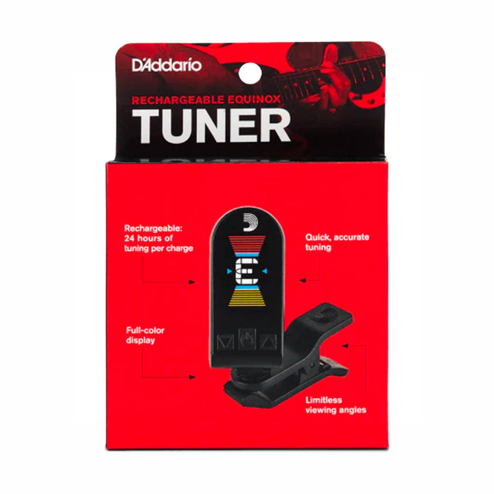 AFINADOR ELECTRONICO CROMATICO DADDARIO PW-CT-18 EQUINOX