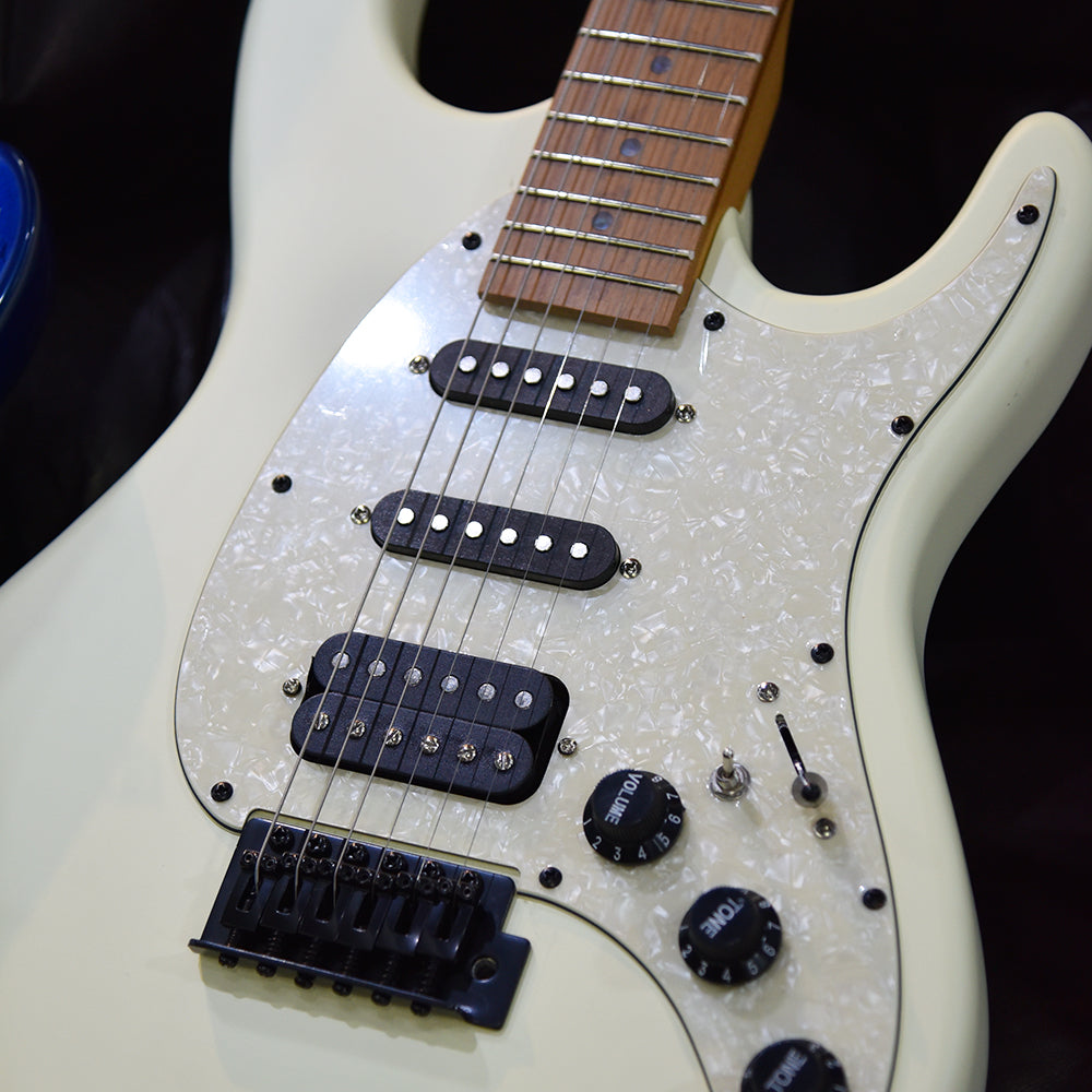 GUITARRA ELECTRICA TEXAS ST-04, CREMA