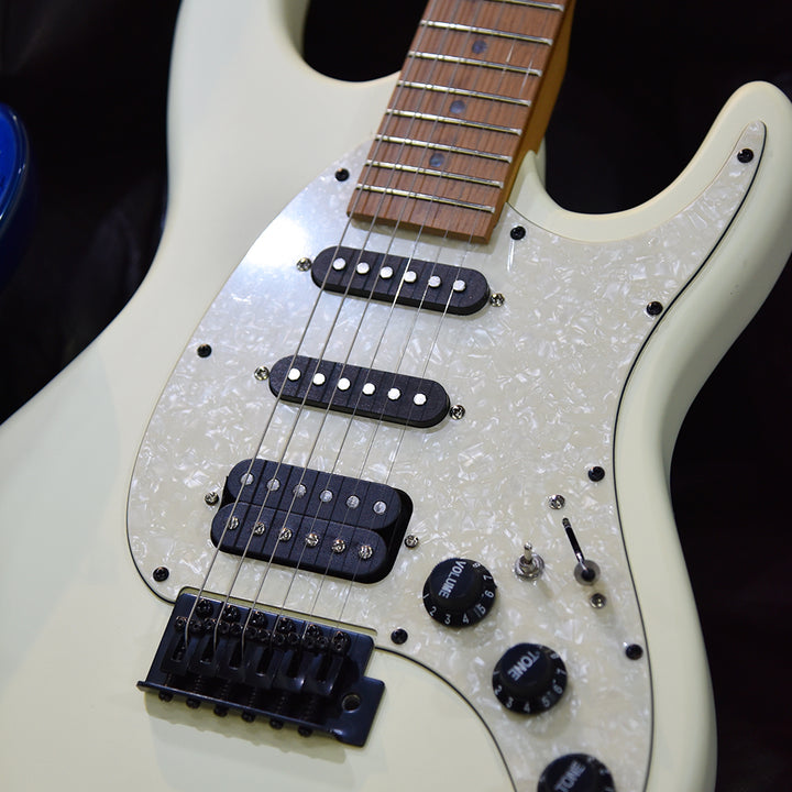 GUITARRA ELECTRICA TEXAS ST-04, CREMA
