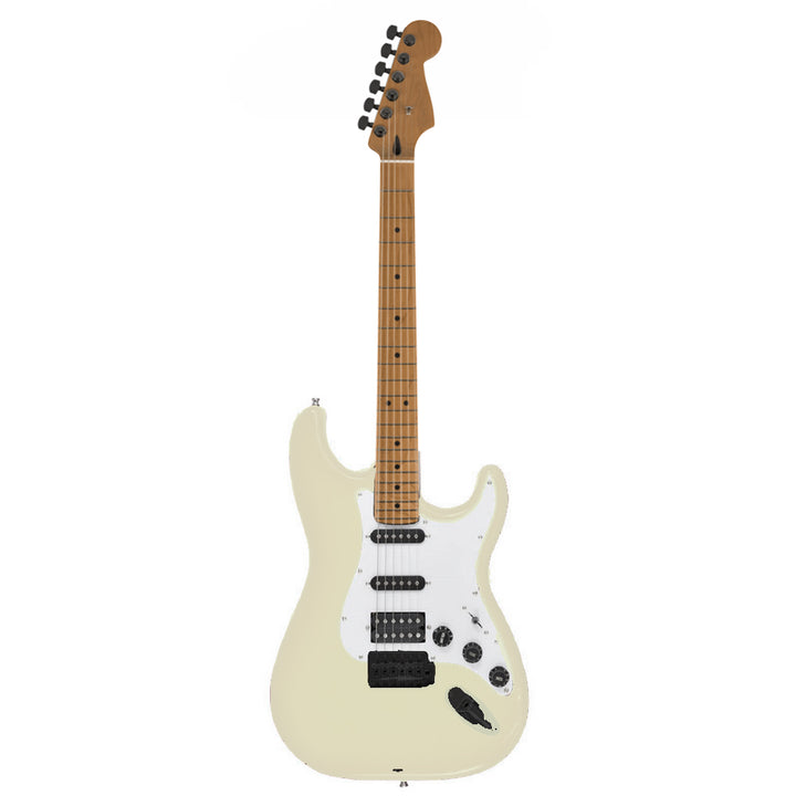 GUITARRA ELECTRICA TEXAS ST-04, CREMA