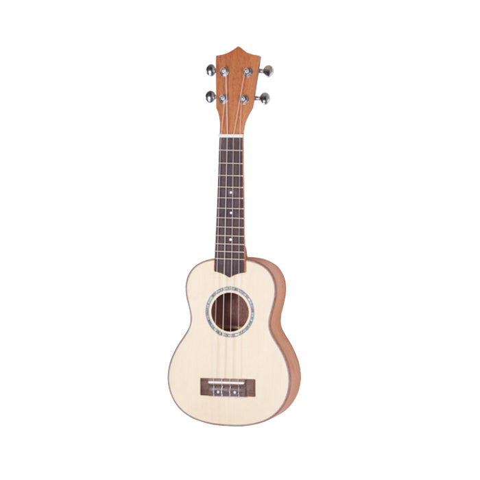 UKELELE SOPRANO ELECTROACUSTICO TEXAS KU-FSPC-SE, CON FORRO