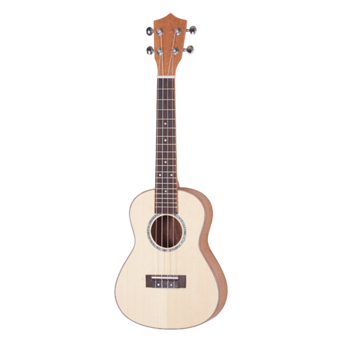 UKELELE CONCIERTO ELECTROACUSTICO TEXAS KU-FSPC-CE, CON FORRO