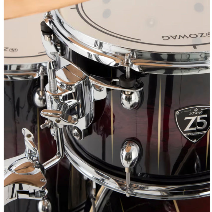 BATERIA 5 PIEZAS ZOWAG, Z5 SERIES BIRCH, PLATILLOS, Z5 FUSION, NIGHT BLUE PARTY