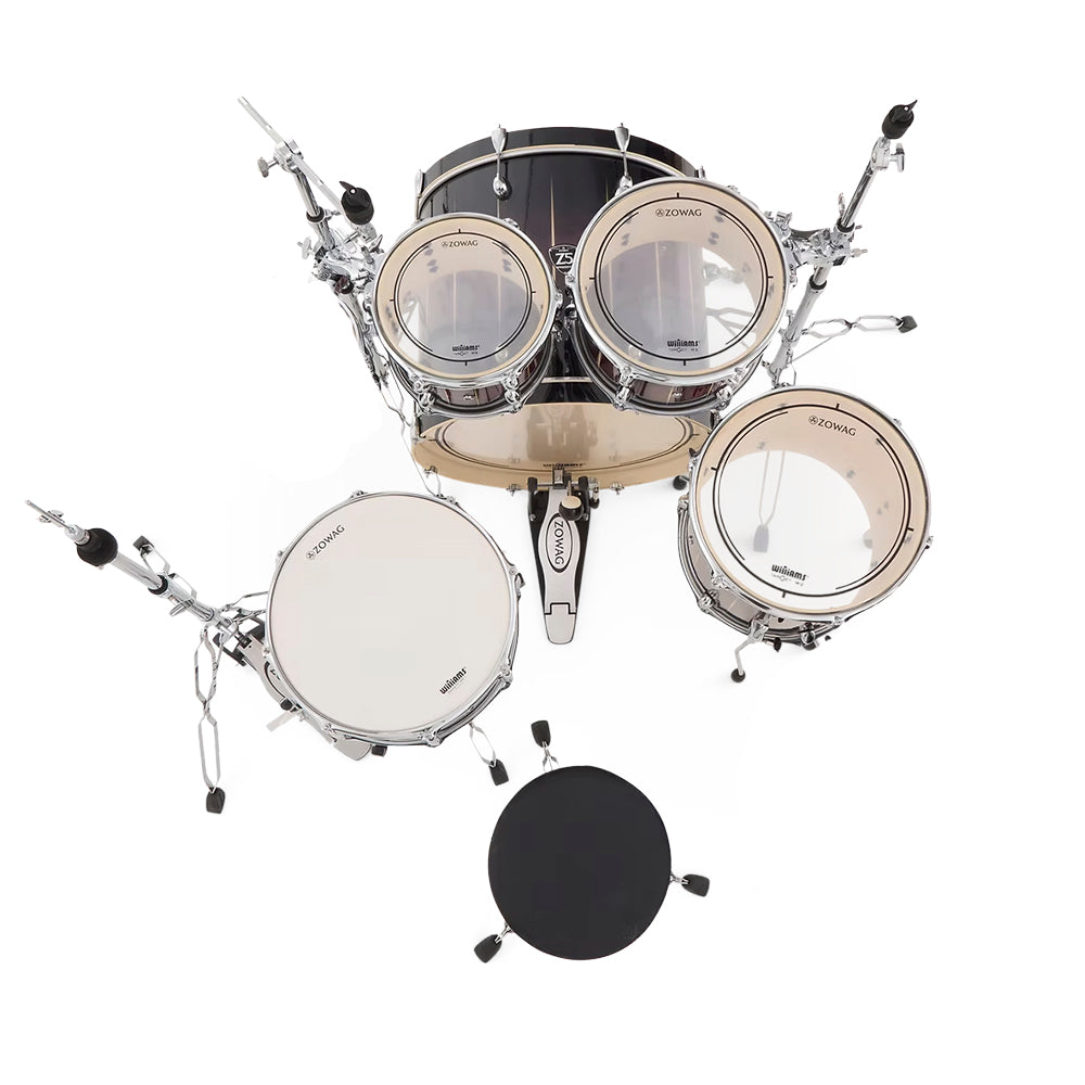 BATERIA 5 PIEZAS ZOWAG, Z5 SERIES BIRCH, PLATILLOS, Z5 FUSION, NIGHT BLUE PARTY
