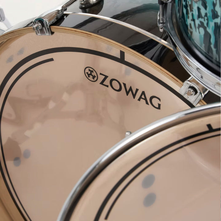 BATERIA 5 PIEZAS ZOWAG, Z6 SERIES CHINA MAPLE, Z6 MODERN FUSION, GREY SAND PARTY