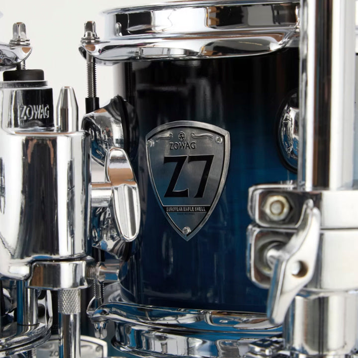 BATERIA 5 PIEZAS ZOWAG, Z7 SERIES EUROPEAN MAPLE, Z7 MODERN ROCK, GLOSS NATURAL MAPLE
