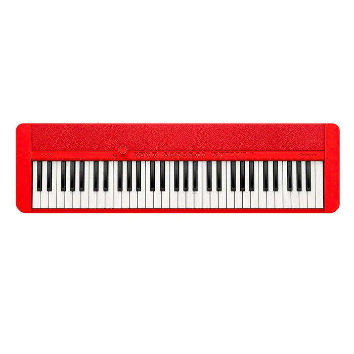 ORGANETA CASIO CT-S1RD, 5 OCTAVAS CON USB,CON ADAPTADOR